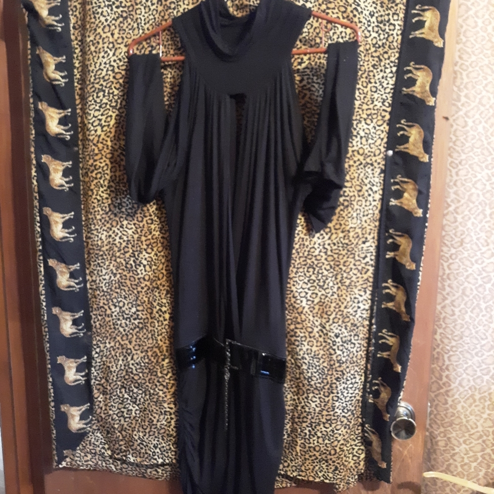 Black evening dress